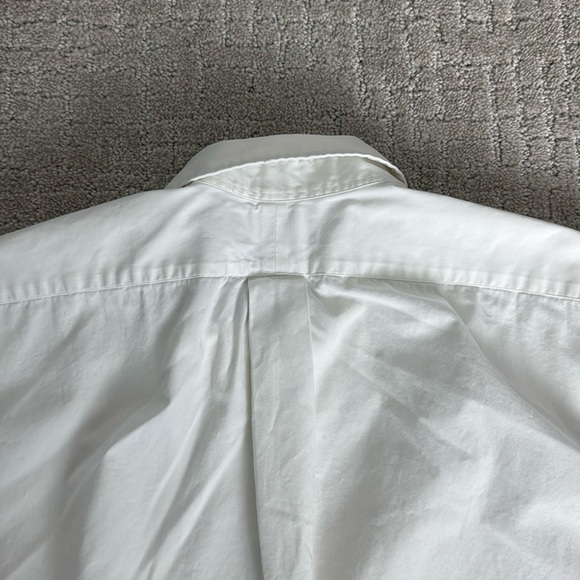 Ralph Lauren oversized “Blake” white button up down collared long sleeve shirt - Picture 7 of 7